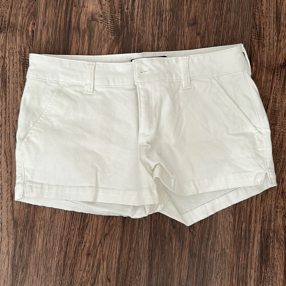 Hollister white shorts brand new